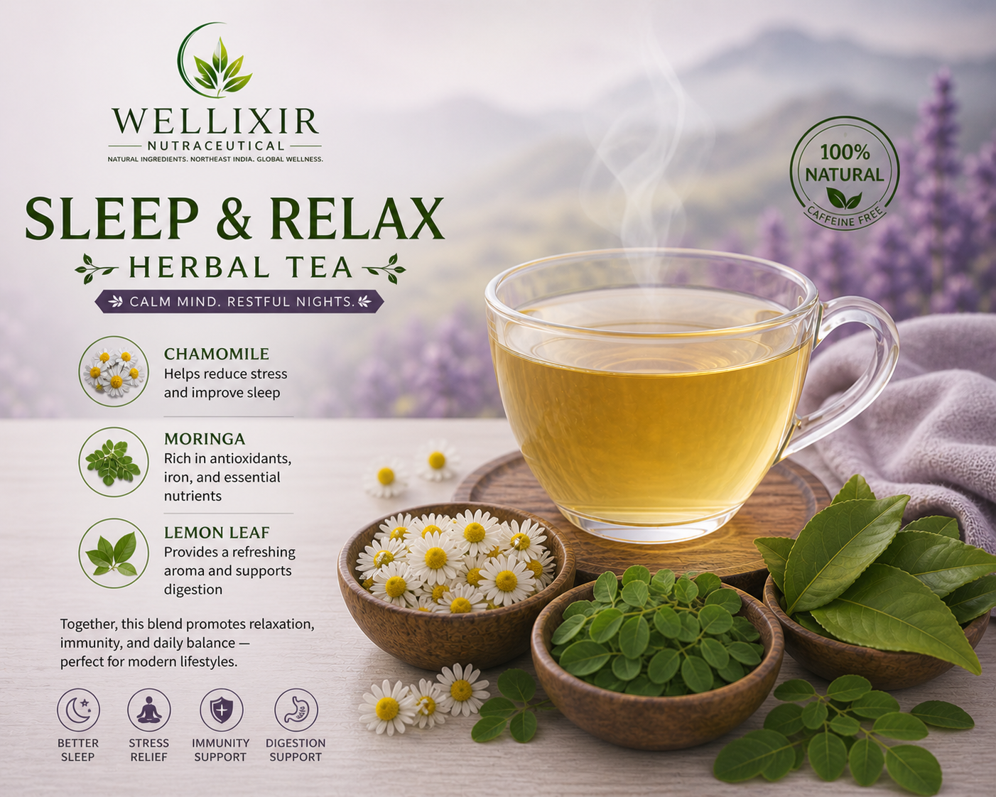 Sleep & Relax Herbal Tea